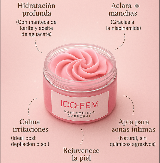 Mantequilla Corporal Ico Fem