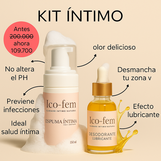 Kit Optimo cuidado Intimo
